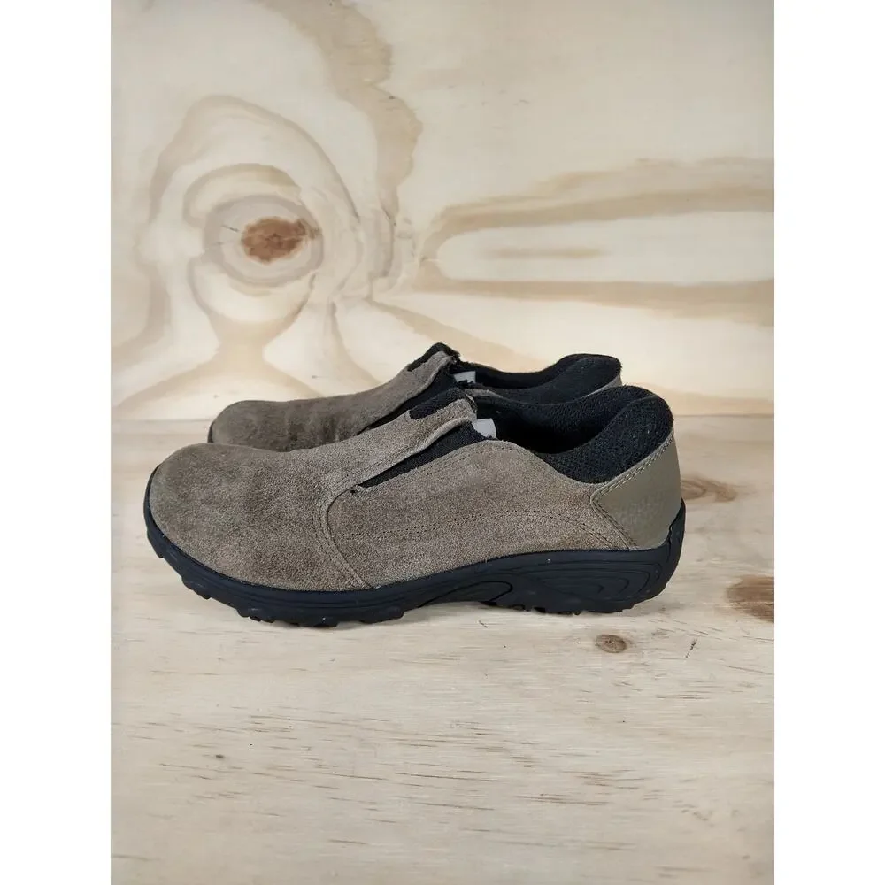 Merrell - Novica Moc - Mules & Clogs - Brown - Kids Little Unisex 1.5M - MC54412